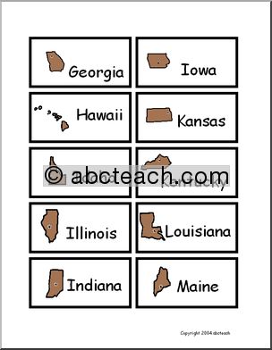 Labels: 50 States