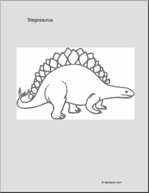Coloring Page: Dinosaur