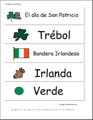 Spanish: Vocabulario – El dÃŒa de San Patricio