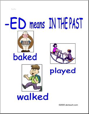 Poster: Suffix ED