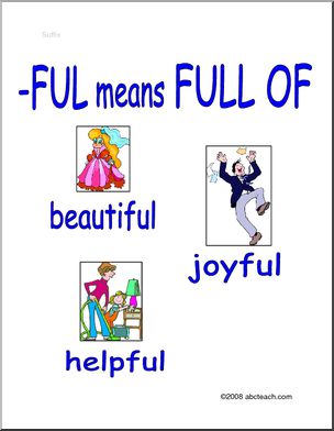 Poster: Suffix FUL