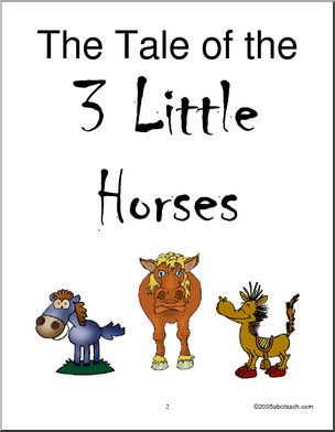 Ending in -LE: Three Little Horses (primary)
