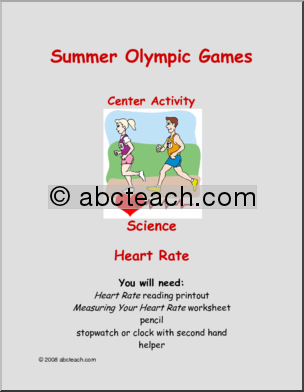 Learning Center: Summer Olympics – Heart Rate