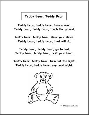 Nursery Rhymes: Teddy Bear, Teddy Bear