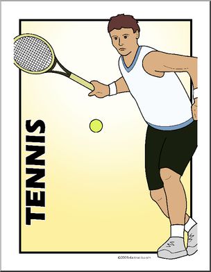 Poster: Sports – Tennis (color)