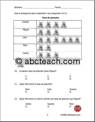 Spanish: MatemÂ·ticas – Test de prÂ·ctica. Nivel 1 (elementaria/secundaria)