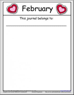 Writing Prompt: Monthly Journal Covers