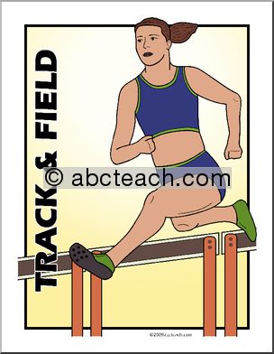 Poster: Sports – Track (color)