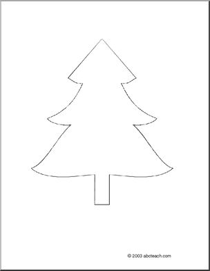 Coloring Page: Christmas Tree