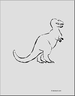 Coloring Page: T-Rex