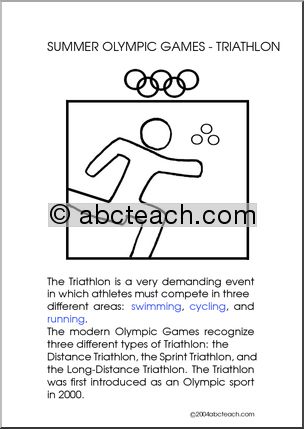 Olympic Events: Triathlon