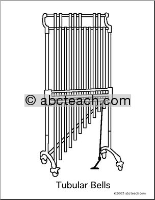 Coloring Page: Tubular Bells