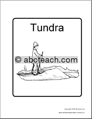 Sign:  Tundra  (b/w)