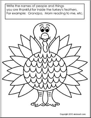 Writing Prompt: Thanksgiving Turkey