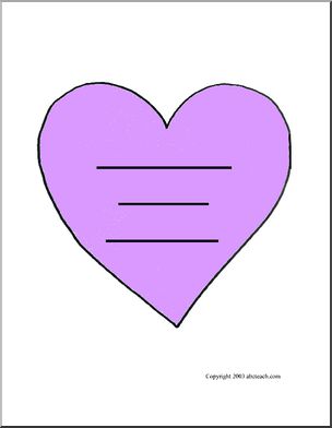 Writing Prompt: Purple Candy Heart