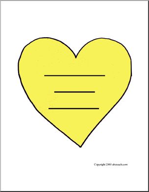 Writing Prompt: Yellow Candy Heart