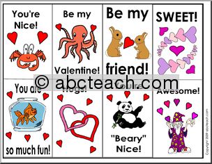 Cards: Valentines (color)
