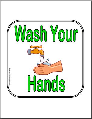 Sign: Wash Your Hands