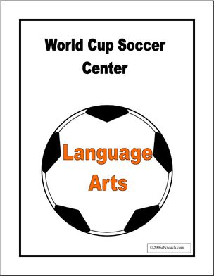 Center Sign: World Cup Language Arts