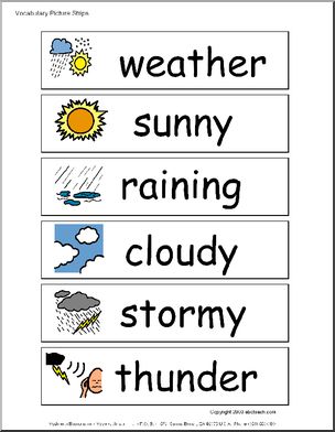 Word Wall: Weather