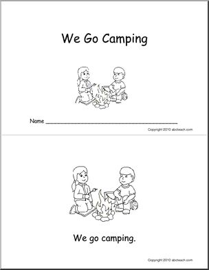 Early Reader: We Go Camping (b/w)