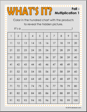 What’s It? Fall – Multiplication