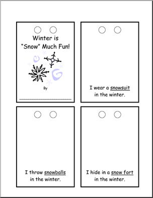 Booklet: Winter is “Snow” Much Fun (primary)