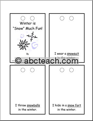 Booklet: Winter is “Snow” Much Fun (primary)