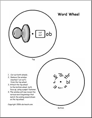 Word Wheel: OB words