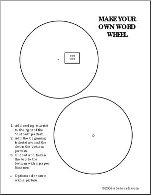 (blank) Word Wheel