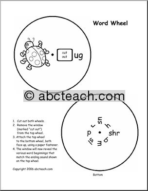 Word Wheel: UG words