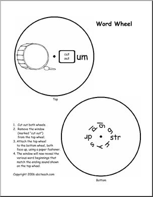 Word Wheel: UM words