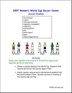 World Cup Soccer Center: Social Studies-Country Report 2007