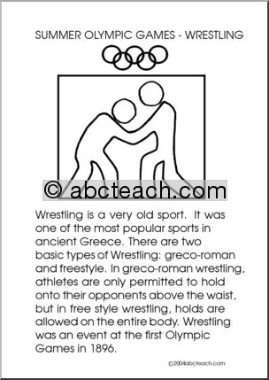 Olympic Events: Wrestling