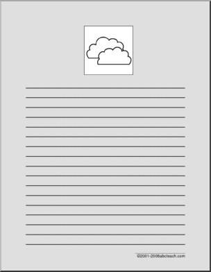 Writing Paper: Clouds