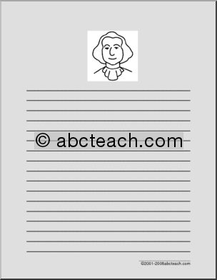 George Washington (elementary) Writing Paper