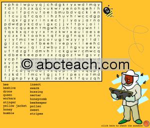 Interactive: Notebook: Word Search–Bee–Square