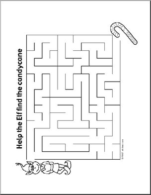 Maze: Christmas 2 (easy)